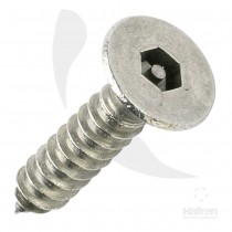 Countersunk A2 Stainless Steel Pin Hex Self Tapper