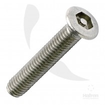 Raised Countersunk A2 Stainless Steel Pin Hex Machine Screw