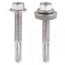 Hex Self-Drilling Screws - Heavy Steel