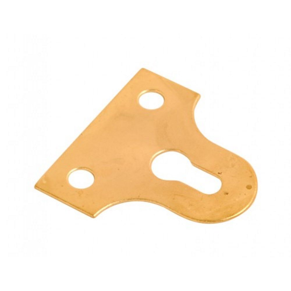 MIRROR PLATE (SLOTTED) 50MM (2") BRASS
