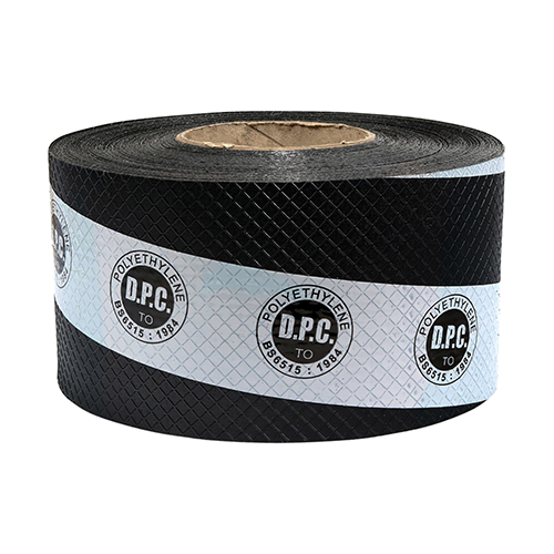 DAMP PROOF COURSE 500 MICRONS 100MM BLACK (30M ROLL)