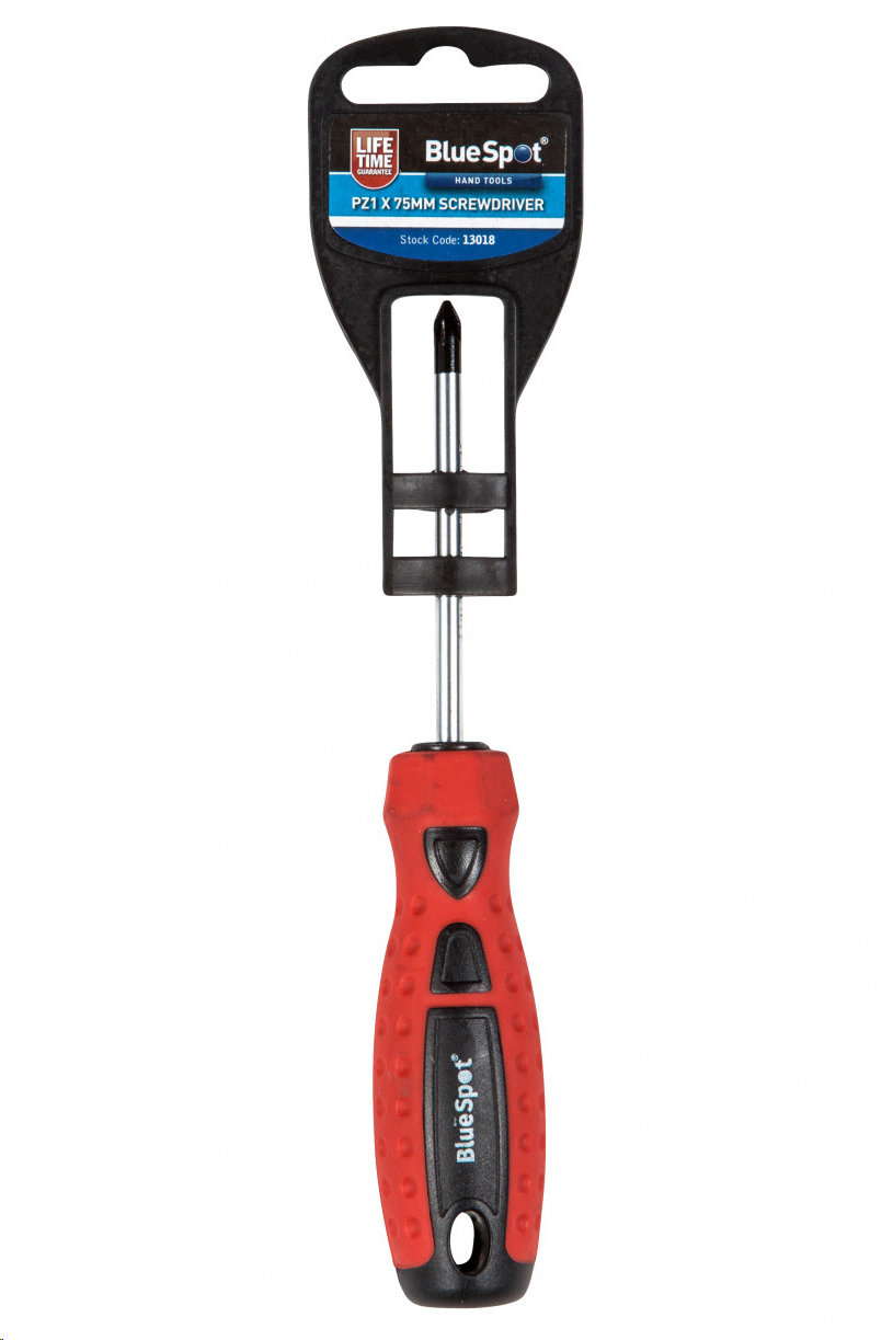 SOFT GRIP SCREWDRIVER PZ1 X  75MM
