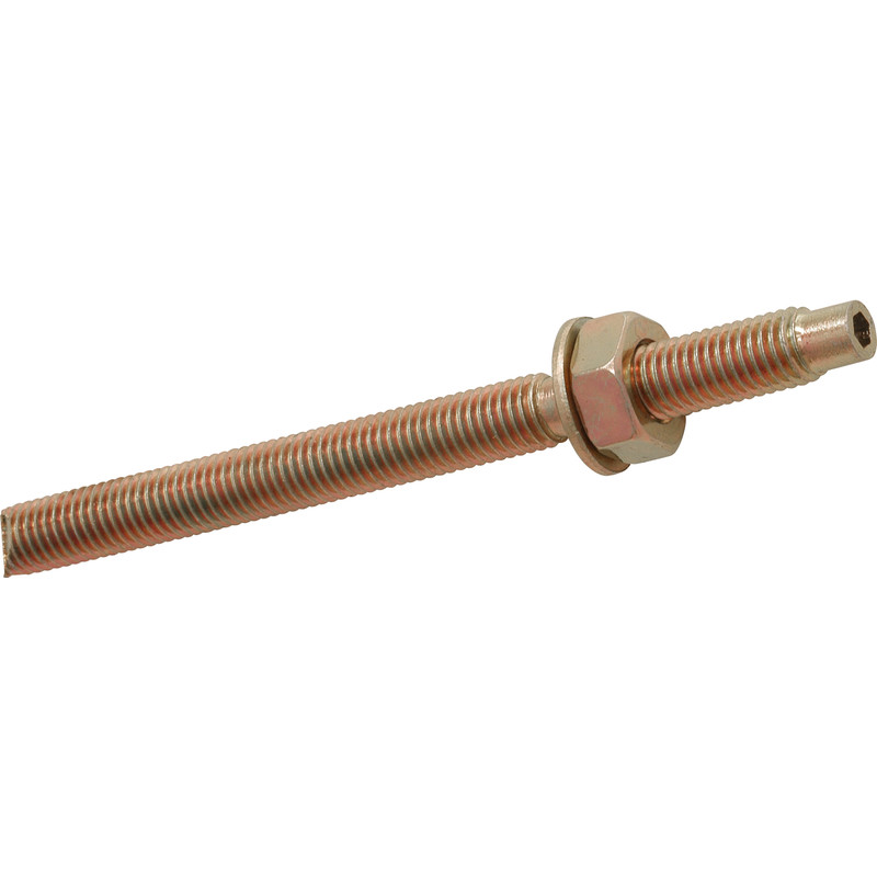 CHEMICAL ANCHOR STUD (WITH NUT & WASHER) BZP M20 X 260