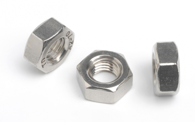 HEXAGON FULL NUT - A4 STAINLESS STEEL M 8