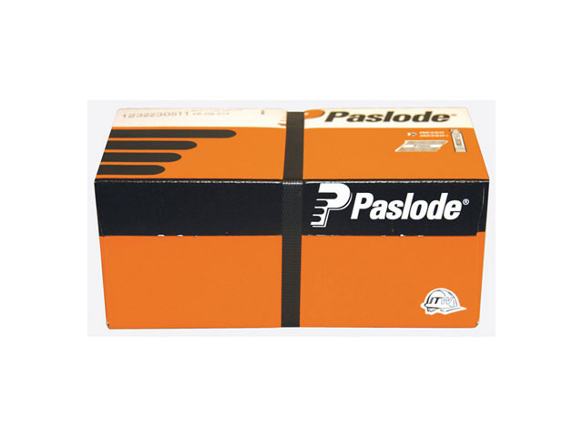 PASLODE (GENUINE) F16 2ND FIX STRAIGHT BRAD & FUEL PACK 63MM E-GALV (PACK OF 2000)