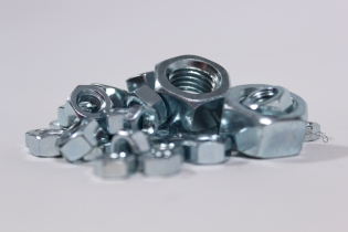 HEXAGON FULL NUT - BZP 3/8" UNC 