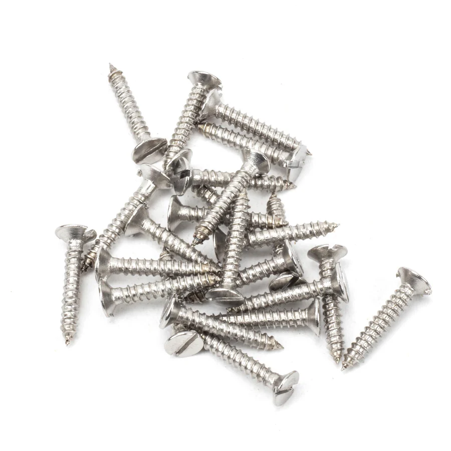 FTA 91245 STAINLESS STEEL 4X&frac34; COUNTERSUNK SCREWS (25)