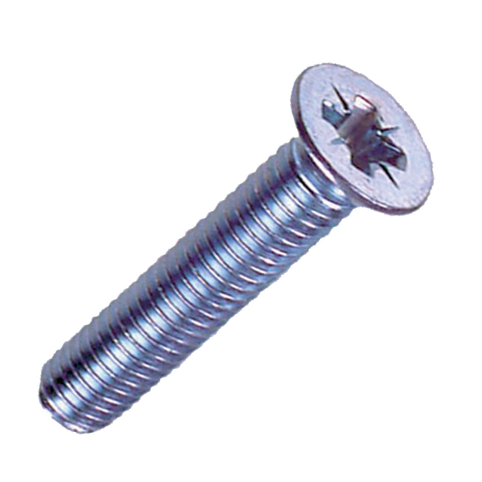 CSK MACHINE SCREW - BZP POZI M 3 X 16 