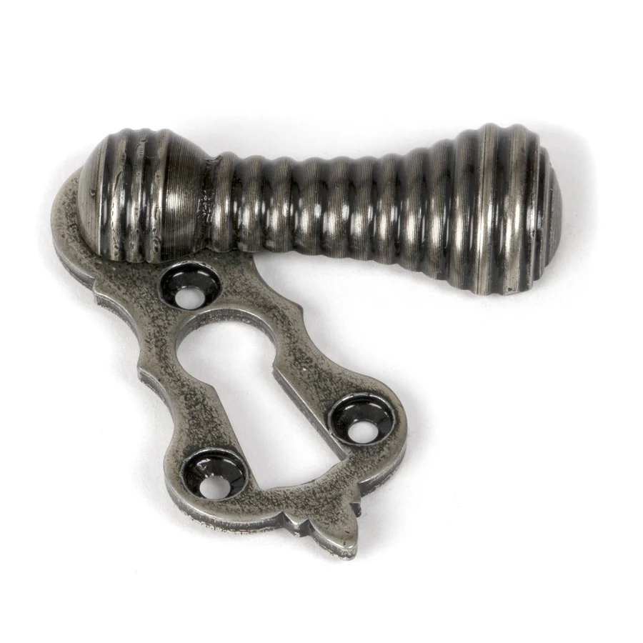 FTA 46689 PEWTER BEEHIVE ESCUTCHEON