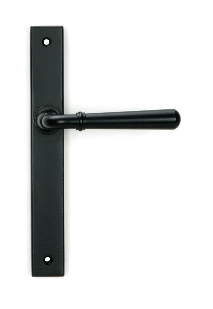 FTA 46411 MATT BLACK NEWBURY SLIMLINE LEVER ESPAG. LATCH SET