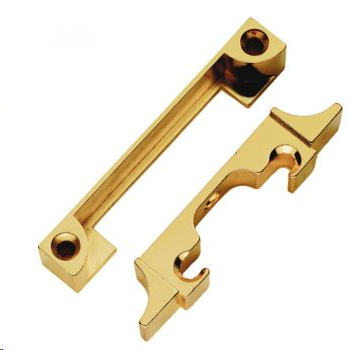 TUBULAR LATCH 13MM REBATE KIT/SET ELECTRO BRASSED