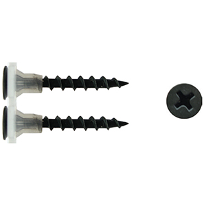 DRYWALL SCREW - COLLATED COARSE THREAD 3.5 X 25MM BLACK PHOSPHATED