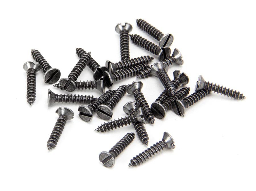 FTA 33425 PEWTER 6 X 3/4 COUNTERSUNK SCREWS (25)