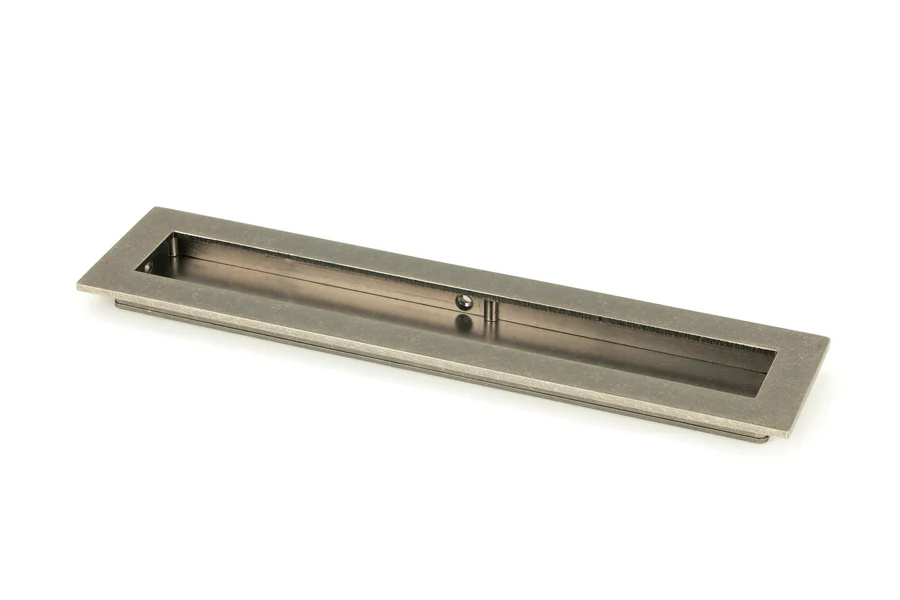 FTA 50173 PEWTER 250MM PLAIN RECTANGULAR PULL