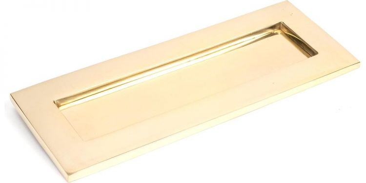 FTA 33060 POLISHED BRASS SMALL LETTER PLATE