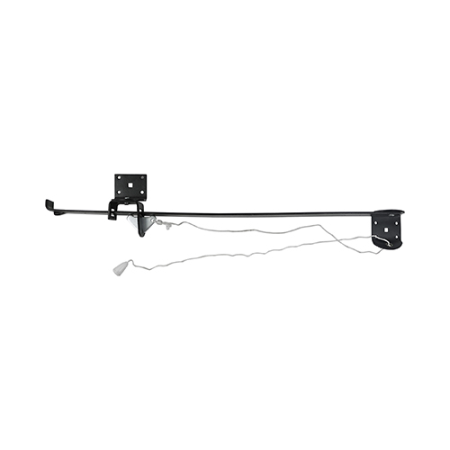 GARAGE DOOR HOLDER SENIOR 24" (600MM) EPOXY BLACK
