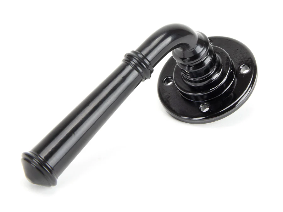 FTA 92056 BLACK REGENCY LEVER ON ROSE SET