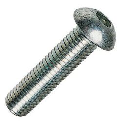 BUTTON HEAD SOCKET SCREW - 10.9 GRADE BZP M 5 X 20 