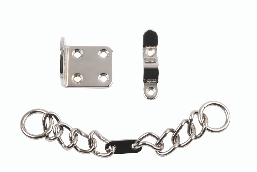 DOOR SECURITY CHAIN POLISHED CHROME