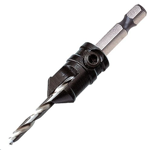 TREND SNAPPY COUNTERSINKING & PILOT DRILL FOR  8G-10G SCREWS (3/8" COUNTERBORE)