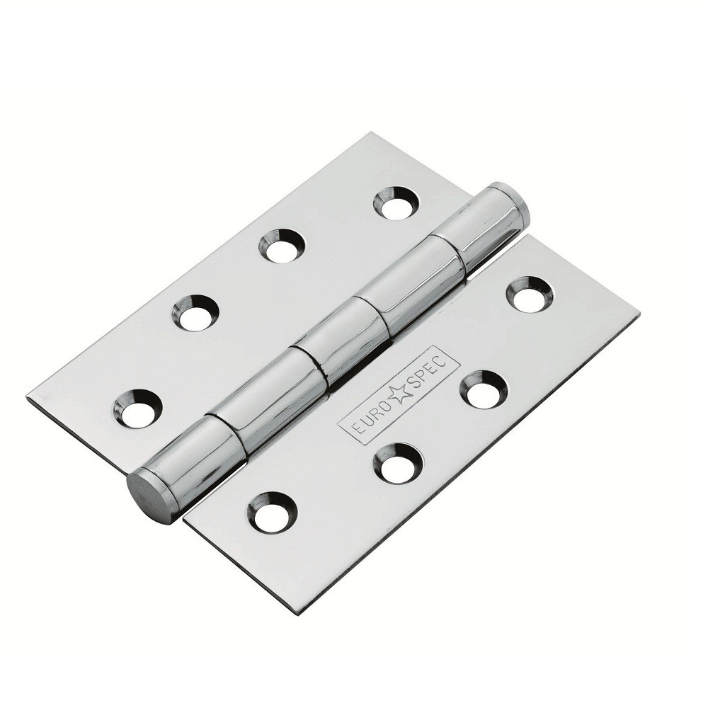 WASHERED BUTT HINGE 76 X 50 X 2MM (3" X 2") SATIN STAINLESS STEEL (PAIR)