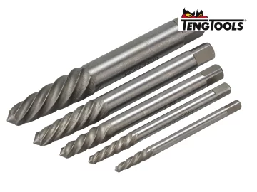SCREW EXTRACTOR SET (5 PIECE KIT)