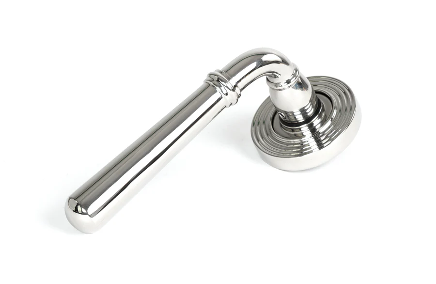 FTA 46542 POLISHED MARINE SS (316) NEWBURY LEVER ON ROSE SET (BEEHIVE) - UNSPRUNG