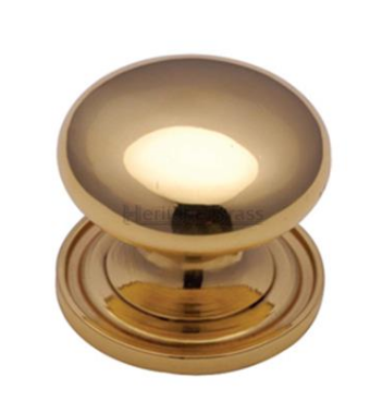 VICTORIAN CABINET PULL 32MM POLISHED BRASS