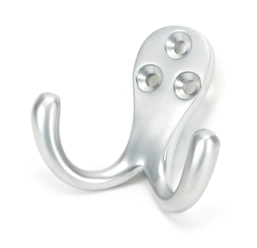 FTA 46302 SATIN CHROME CELTIC DOUBLE ROBE HOOK