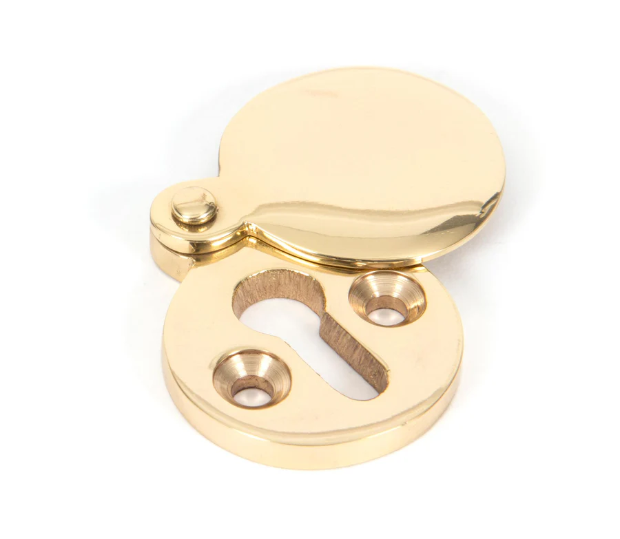 FTA 83831 POLISHED BRASS 30MM ROUND ESCUTCHEON
