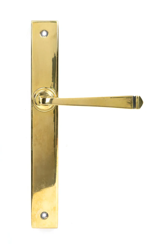 FTA 45448 AGED BRASS AVON SLIMLINE LEVER LATCH SET