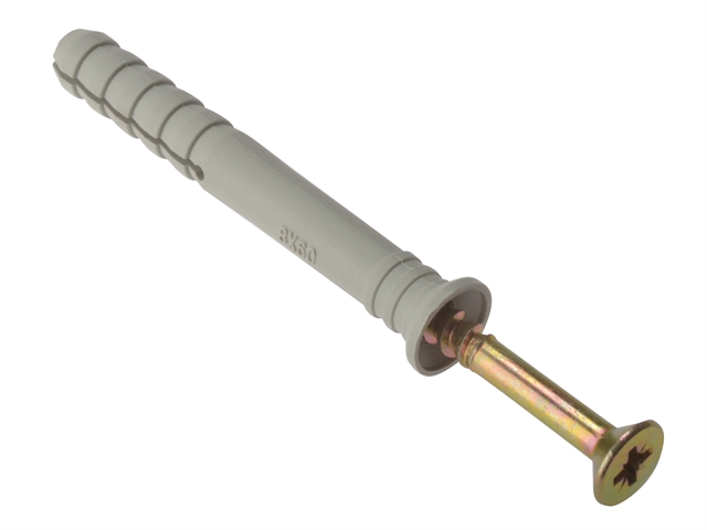 HAMMER FIXING NYLON 8 X 140MM 