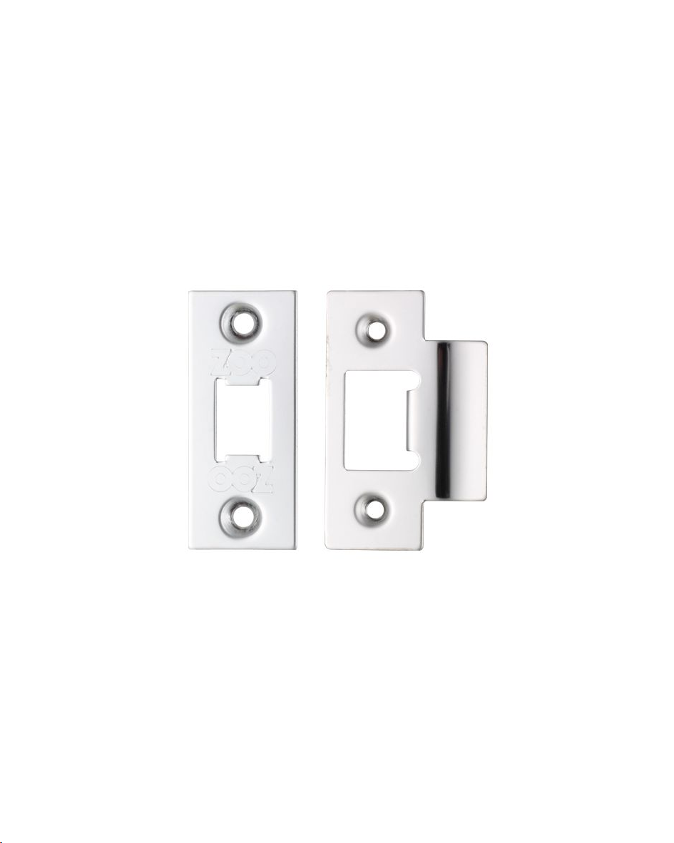 ACC PACK FOR HEAVY-DUTY TUBULAR LATCH POLISHED STAINLESS STEEL