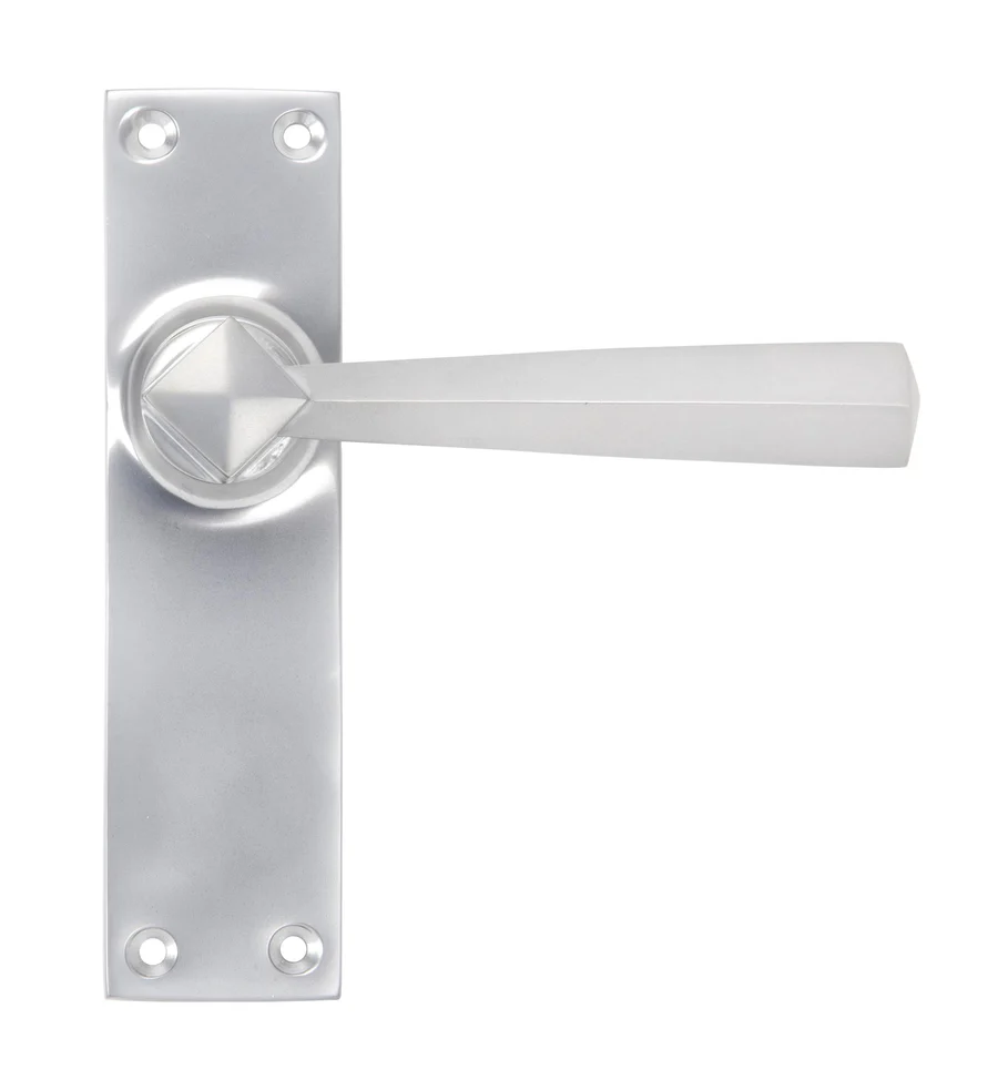 FTA 91970 SATIN CHROME STRAIGHT LEVER LATCH SET