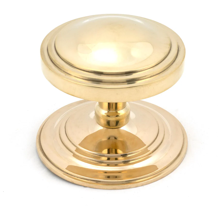 FTA 91946 POLISHED BRONZE ART DECO CENTRE DOOR KNOB