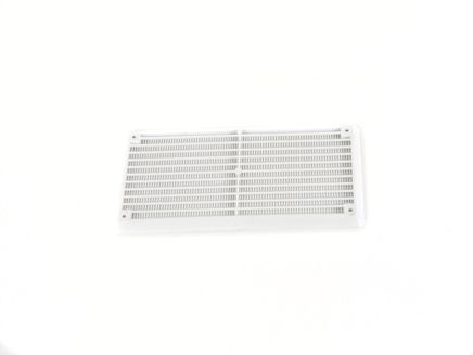 LOUVRE VENTILATOR WHITE 9" X 9"
