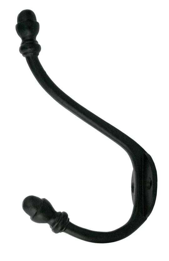 FTA 83542 BLACK 6 1/2 HAT & COAT HOOK
