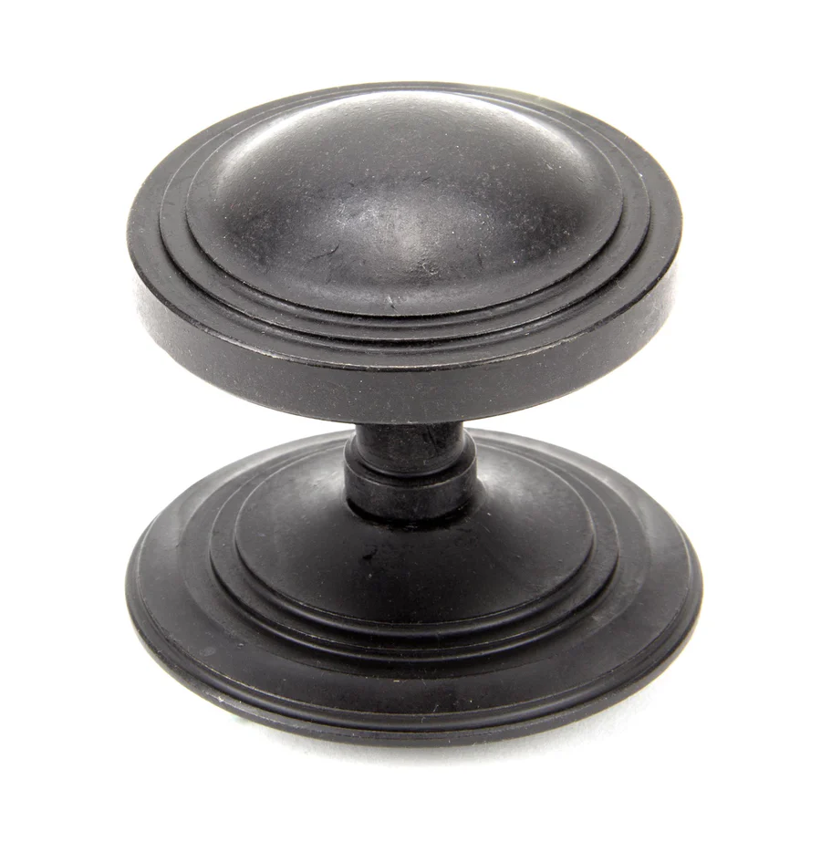 FTA 91486 EXTERNAL BEESWAX ART DECO CENTRE DOOR KNOB