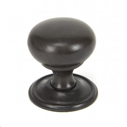 FTA 90344 AGED BRONZE MUSHROOM CABINET KNOB 38MM