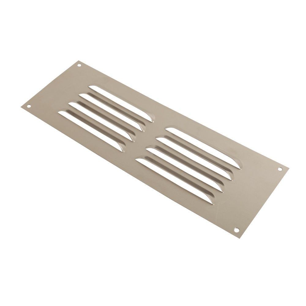 LOUVRE VENTILATOR SILVER (SAA) 9" X 3"