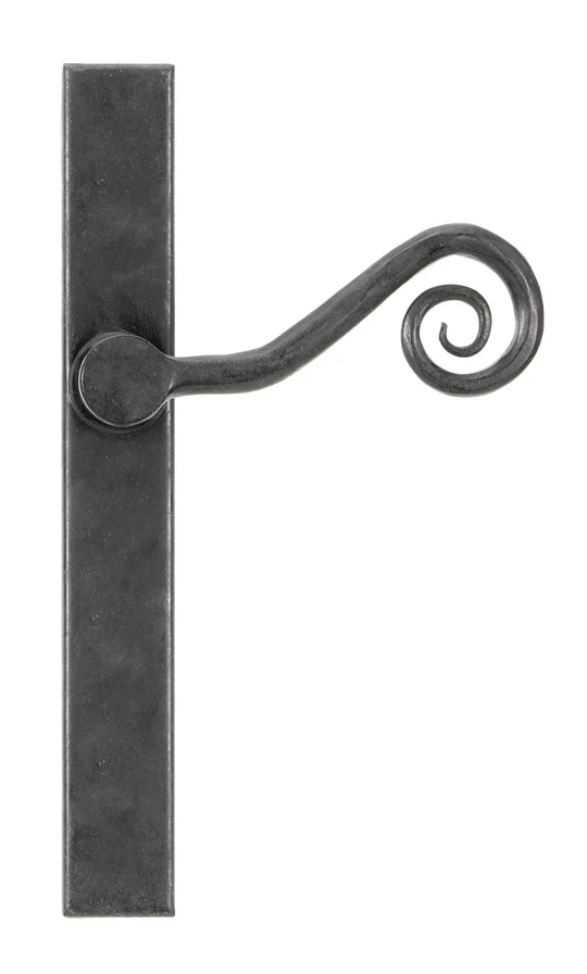 FTA 46399R EXTERNAL BEESWAX MONKEYTAIL SLIMLINE LEVER ESPAG. LATCH SET -RH