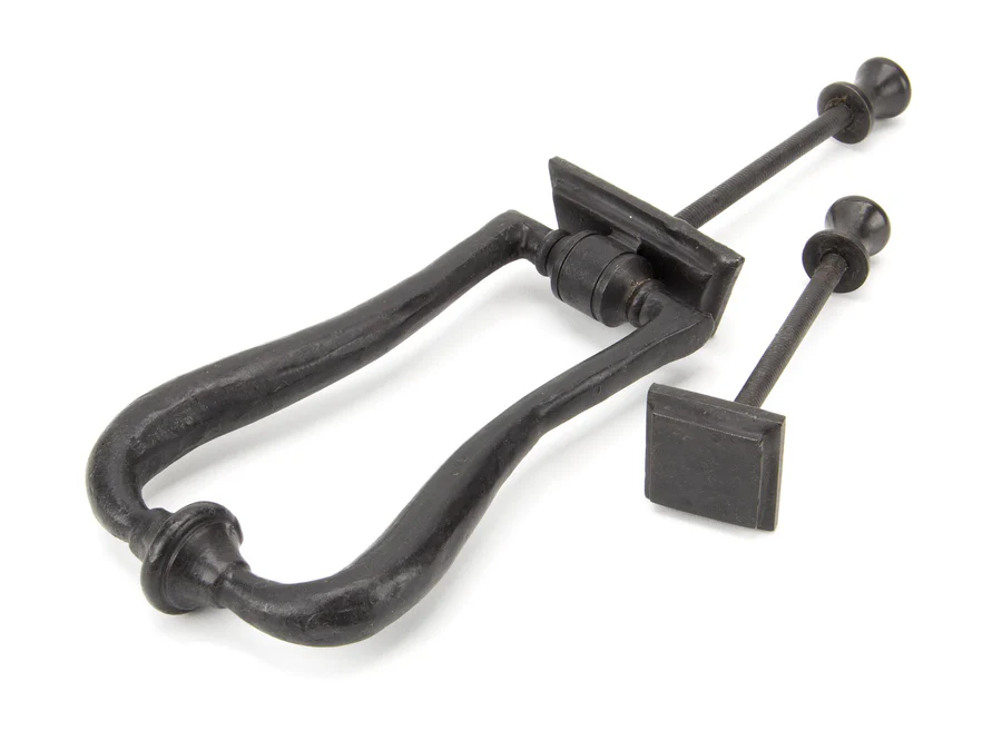 FTA 91491 EXTERNAL BEESWAX SLIMLINE ART DECO DOOR KNOCKER