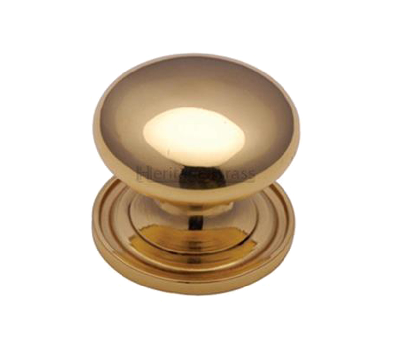 VICTORIAN CABINET PULL 38MM POLISHED BRASS