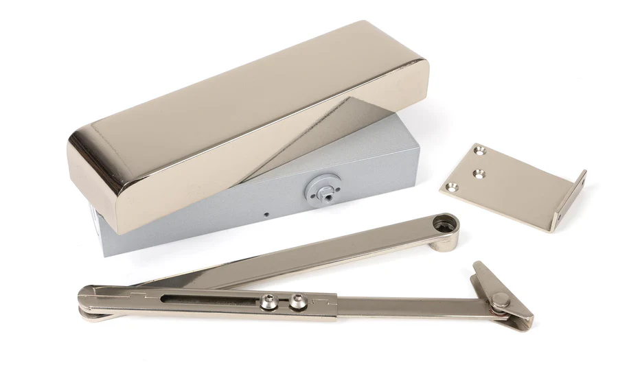 FTA 50111 POLISHED NICKEL SIZE 2-5 DOOR CLOSER & COVER