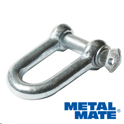 D-SHACKLE  8MM (5/16) E-GALV