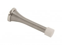 SPRING PROJECTION DOOR STOP 75MM POLISHED CHROME