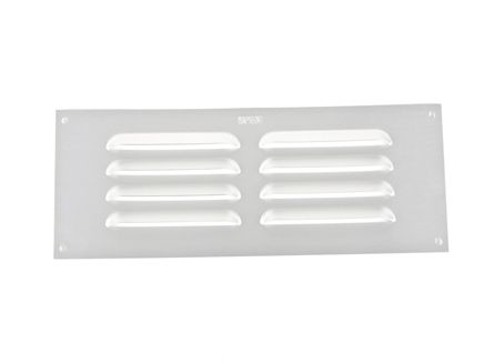 LOUVRE VENTILATOR SILVER (SAA) 9" X 6"