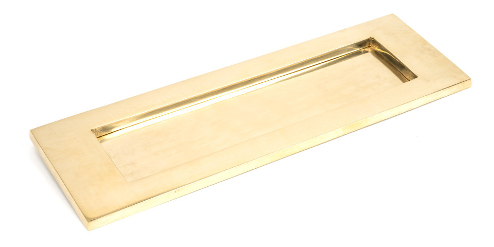 FTA 33050 POLISHED BRASS LARGE LETTER PLATE