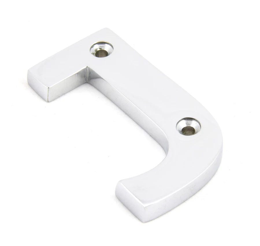 FTA 83802J POLISHED CHROME LETTER J