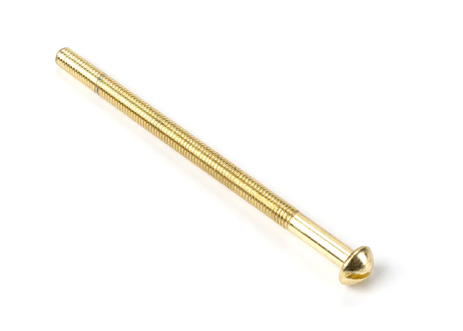 FTA 91270 POLISHED BRASS M5 X 90MM MALE BOLT (1)